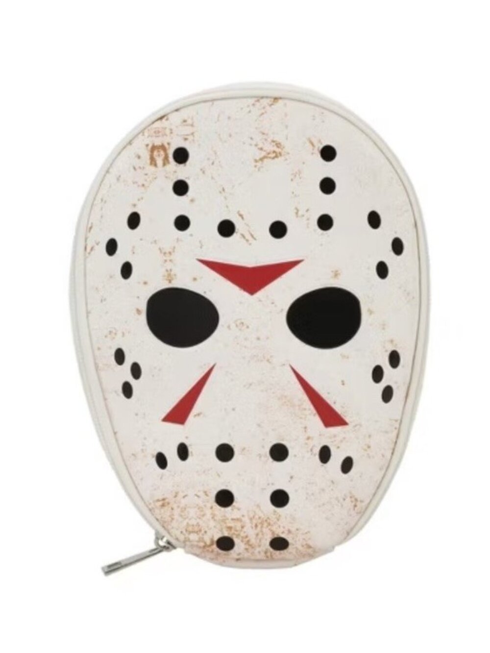 Friday The 13th Jason Voorhees Mask Insulated Lunch Box Toiletry Makeup Bag NWT